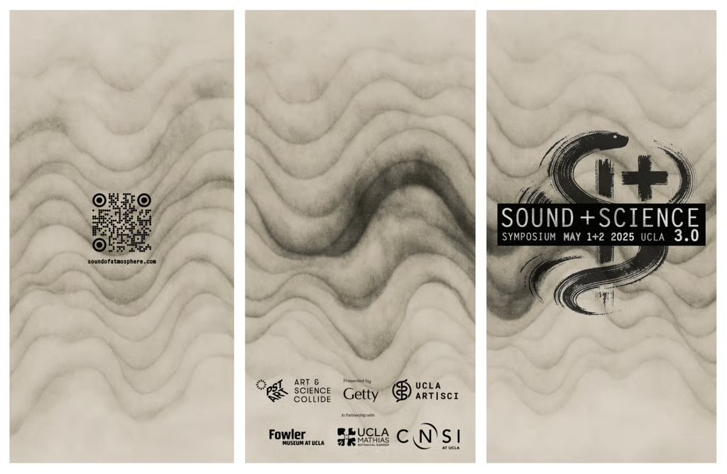 Sound + Science Symposium 3.0 — triptych poster